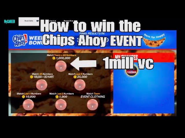 HOW TO WIN THE CHIPS AHOY EVENT IN 2K23