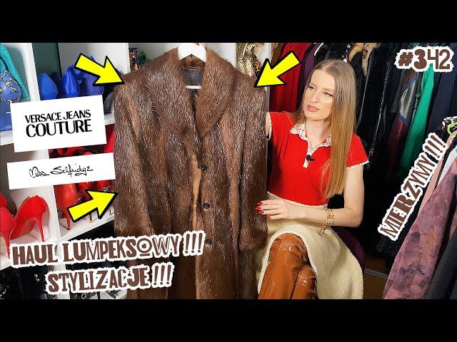 HAUL LUMPEKSOWY !!! SUPER ZAKUPY Z SECOND HANDU !!! PEREŁKI !!! VERSACE JEANS/MISS SELFRIDGE #342