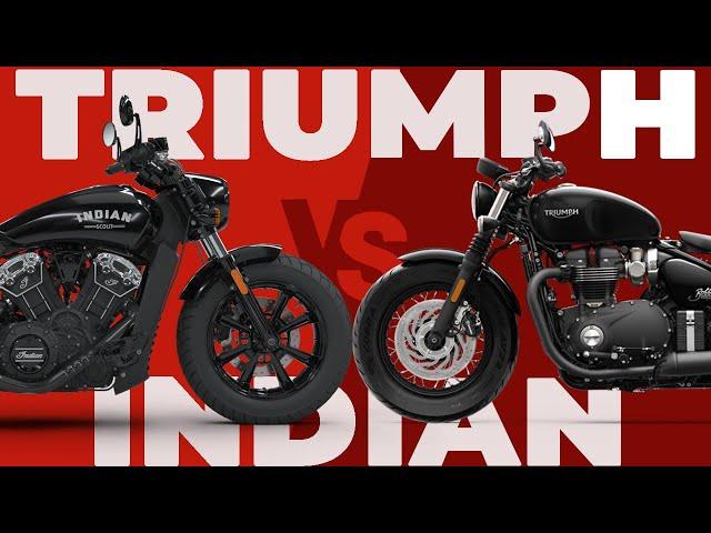 Triumph Bobber VS Indian Scout Bobber - Which Is Better?