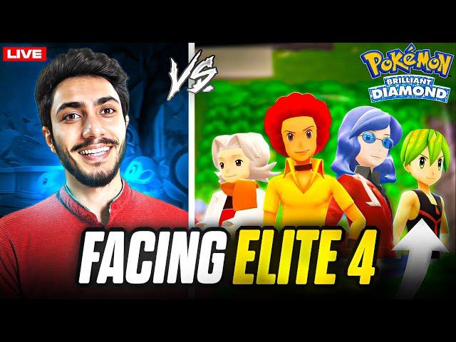 Pokémon Brilliant Diamond LIVE - Facing The Elite 4!