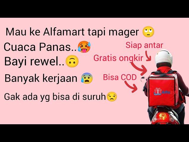 ENAK BANGET BELANJA PAKAI ALFAGIFT GRATIS ONGKIR BISA COD