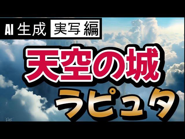 「天空の城ラピュタ」AI生成実写編