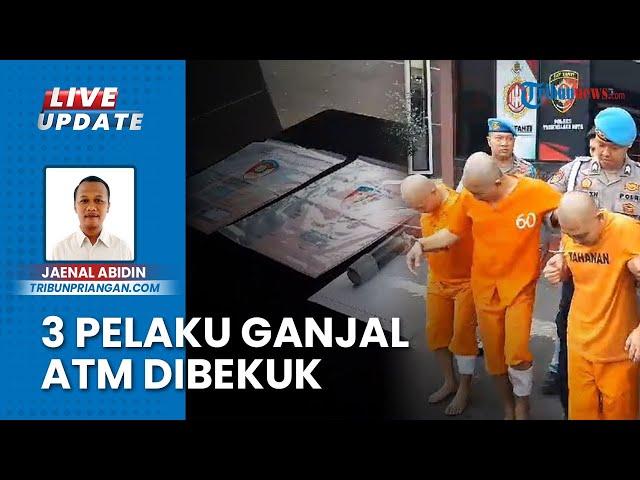 Komplotan Pelaku Ganjal ATM Diberi Hadiah Timah Panas saat Mencoba Kabur, Tertangkap di Tasikmalaya