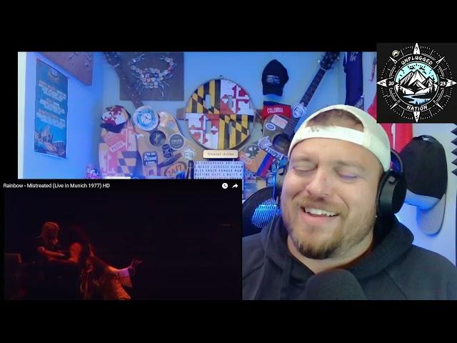 DIO Slays this!! Rainbow - MISTREATED LIVE Munich 1977 | Reaction!!