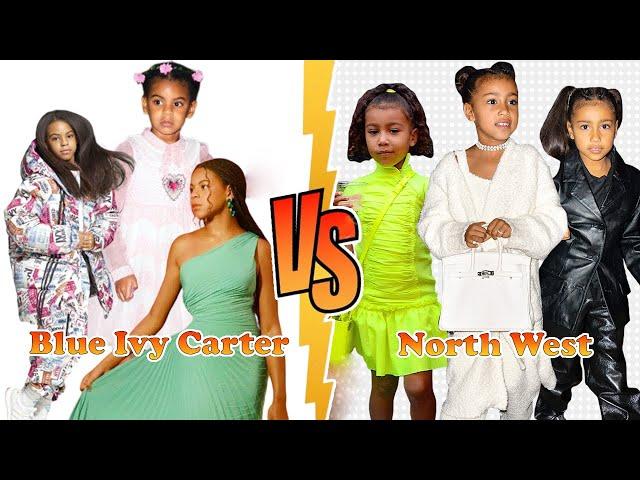 Blue Ivy Carter VS North West (Kim Kardashian's Daughter) 2023  Who Is The Most Fashionable?