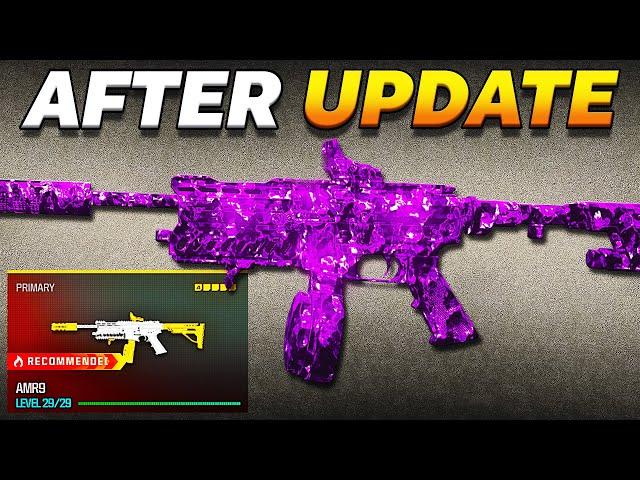 new *BEST* AMR9 LOADOUT in WARZONE 3 after UPDATE!  (Best AMR9 Class Setup) - MW3