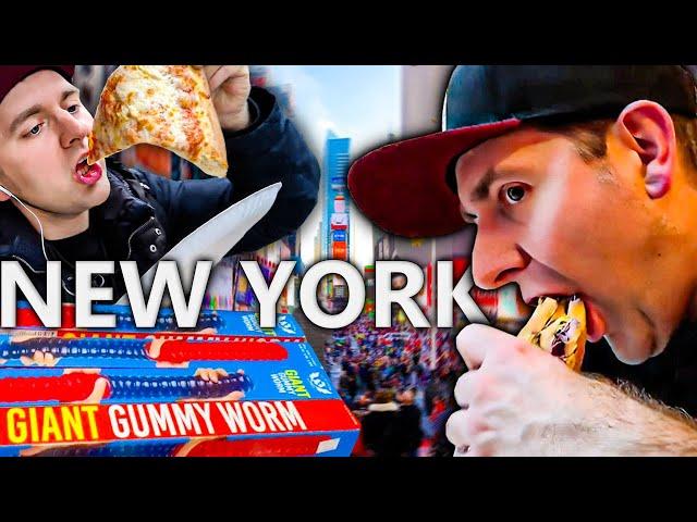 ALLES ESSEN am TIMES SQUARE in NEW YORK!  (Scambetrugs Edition) NYC Tag 1