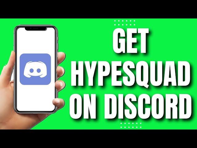 How To Get Hypesquad On Discord Mobile (Quick Way 2023)