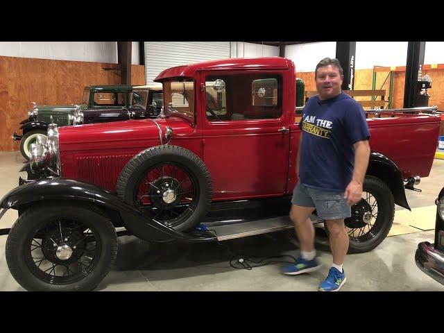 Ford's FIRST fleetside pickup truck! 66A Ford Model A Deluxe Pickup review