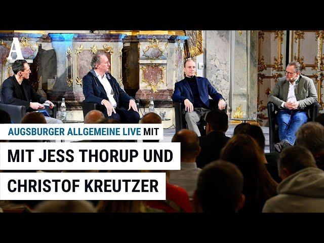 Jess Thorup und Christof Kreutzer über sportliche Herausforderungen - Augsburger Allgemeine LIVE