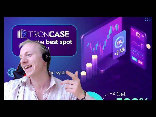 TRONCASE explanation on how it works +$350 withdraw + 500 trx deposit #PtcPat spreading those funds!