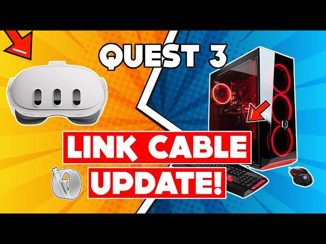 EMERGENCY META QUEST 3 PCVR LINK CABLE UPDATE! WATCH BEFORE U BUY