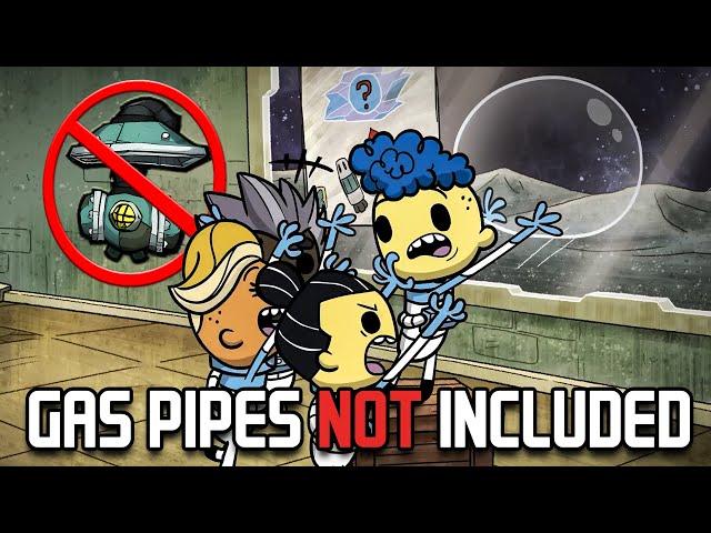 I Beat Oxygen Not Included Without Gas Pipes