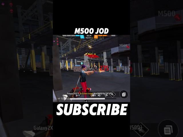 M500 JOD️#shortvideo #freefire #shortsfeed