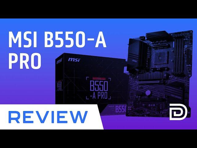 MSI B550-A PRO ProSeries Motherboard Review // Newegg Now