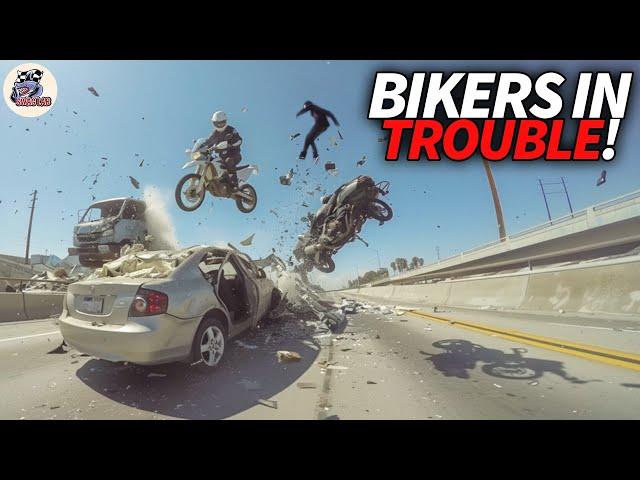 500 CRAZY & INSANE Motorcycle Moments Best Of The Week | Motorcycle Crashes 2024