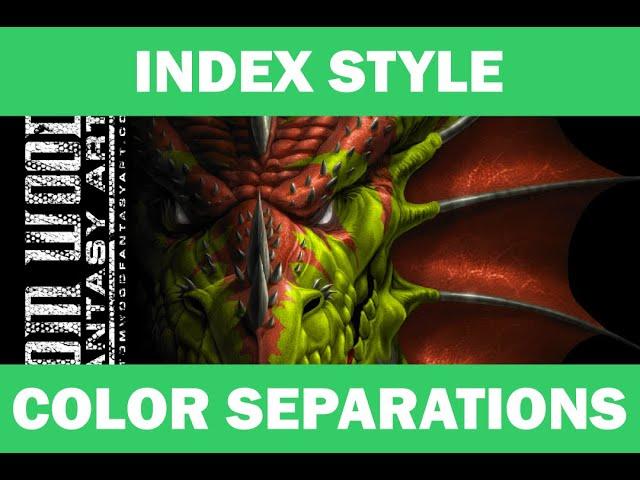 Index Style Color Separations in CorelDRAW Tutorial