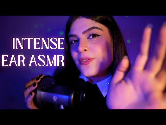  ASMR INTENSE EAR TAPPING & EAR BRUSHING