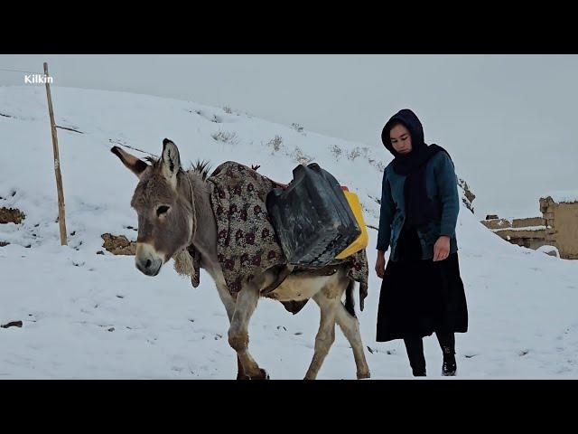 Living in a cave in the coldest winter of Afghanistan | A remote and extremely cold village