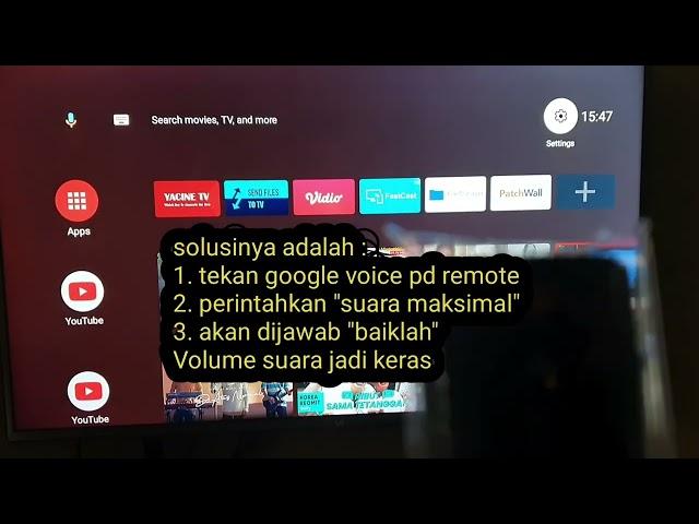 xiaomi mi tv stick sound problem / suara kecil, how to fix it? solved!