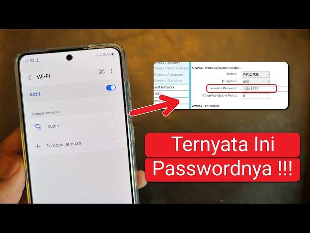 Cara Mengetahui Password WIFI