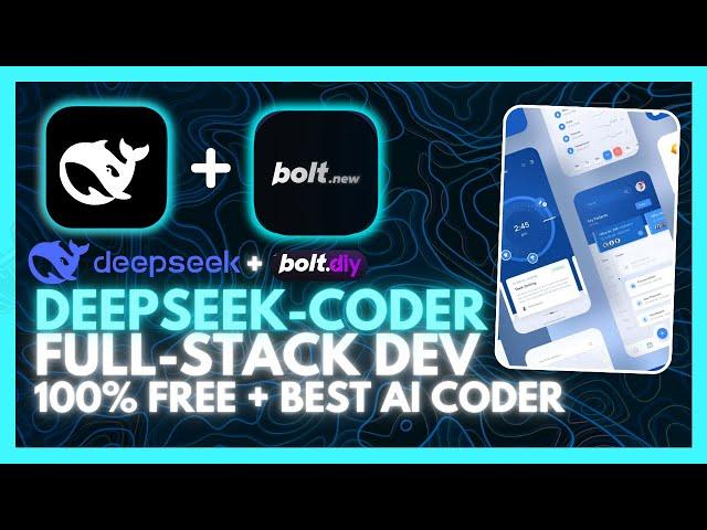 Bolt.DIY + Deepseek-V3: Develop a Full-stack App For FREE Without Writing ANY Code! (OPENSOURCE)