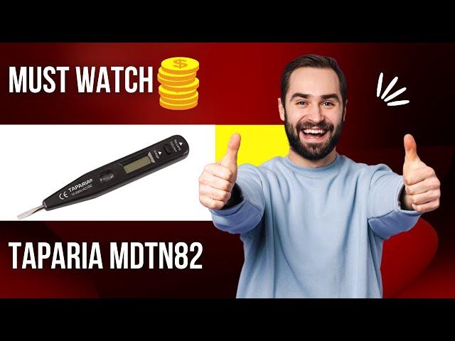 Must watch| Taparia MDTN82 Plastic Digital Tester with LCD Display and Neon Bulb (Black)|Unboxing|