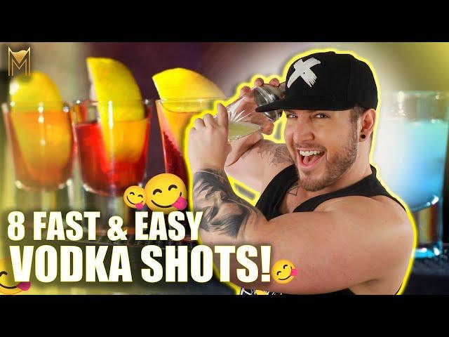 Master the Art of 8 Effortless Vodka Shots!