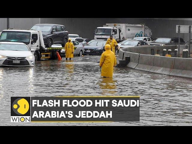WION Climate Tracker: Flash flood hit Saudi Arabia's Jeddah after heavy rainfall | World News | WION
