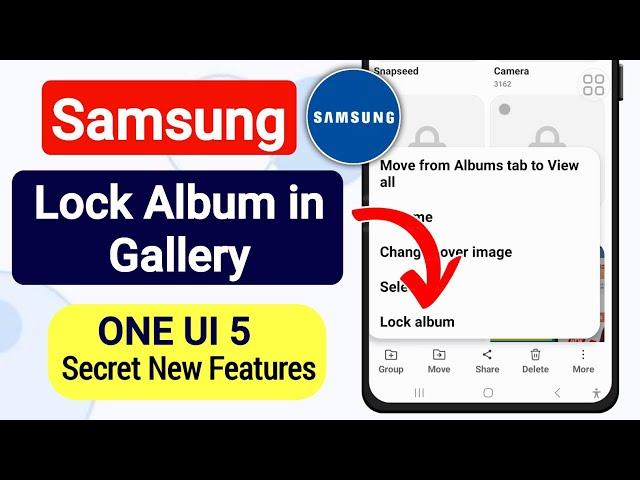 How to Lock Gallery Album in Samsung (2023) | New Update in Gallery App | Samsung Gallery Lock