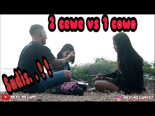 VIRAL Prank  2 cewe Vs 1 Cowo Main GBK(Gombalan Maut) part_7