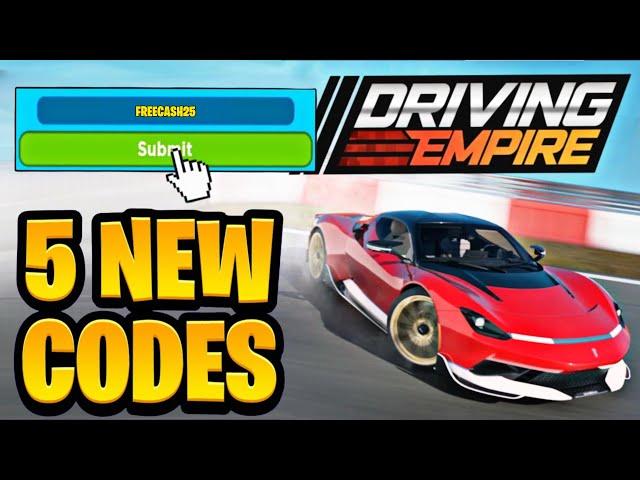 *NEW CODES* ROBLOX DRIVING EMPIRE CODES 2025 - DRIVING EMPIRE CODES