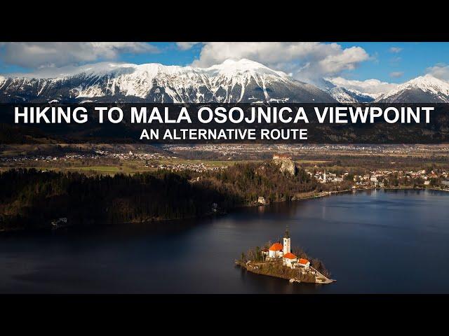 Hiking to the Mala Osojnica viewpoint at Lake Bled