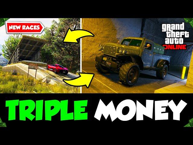 NEW GTA ONLINE WEEKLY UPDATE OUT NOW! | BRAND NEW RACES, TRIPLE MONEY, SALES & MUCH MORE!