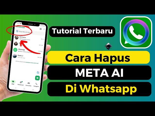 Cara Menghilangkan Fitur Meta AI Di Whatsapp Apakah Bisa ?