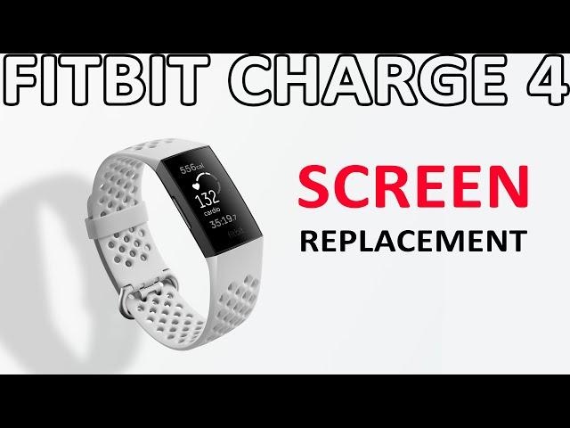 Fitbit Charge 4 Broken Screen Replacement | Repair Tutorial