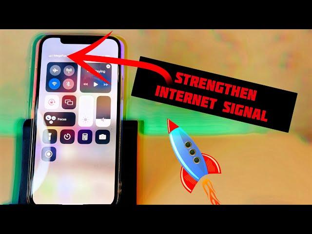 How to strengthen internet signal on iPhone