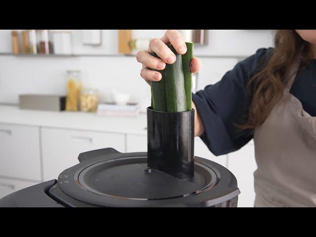 Bosch Cookit Zerkleinerungsaufsatz: Schneiden & Raspeln mit Wendescheiben | Bosch Cookit