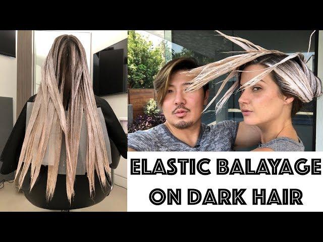 ELASTIC BALAYAGE on Dark Hair