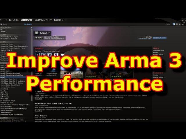 How To Improve FPS Performance In Arma 3