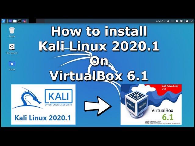 HOW TO INSTALL KALI LINUX 2020.1 IN VIRTUAL BOX 6.1 ON WINDOWS 7/8/10? (2020) / Oracle VM VirtualBox