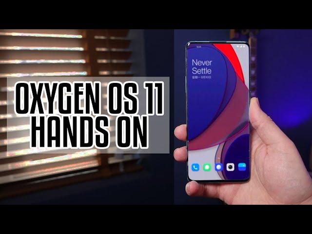 Oxygen OS 11 Hand-on | New UI-Animtions | New Icons | New AOD Theme