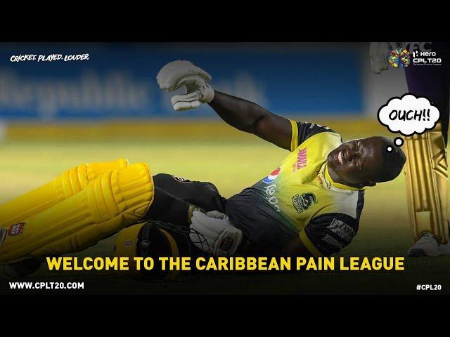 OUCH   WELCOME TO THE CARIBBEAN PAIN LEAGUE | #CPL #CPLWow #OUCH #CricketPlayedLouder