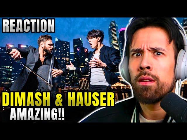 Dimash Qudaibergen & Hauser S O S REACTION - ABSOLUTELY INCREDIBLE SKILL!!!