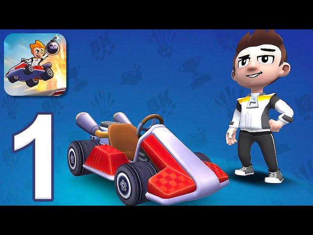 Boom Karts - Gameplay Walkthrough Part 1 - Tutorial (iOS, Android)