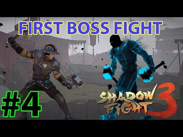 SHADOW FIGHT 3 - FIRST BOSS FIGHT - ( iOS / Android ) GAMEPLAY - #4