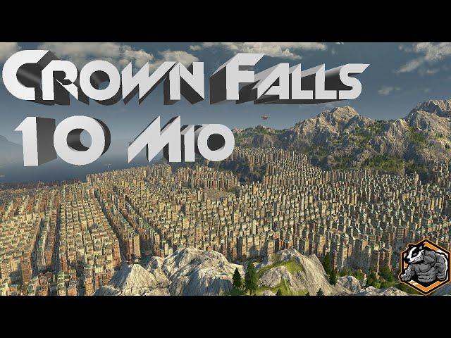 Mein Crown Falls aus dem 10 Mio Spiel! Anno 1800