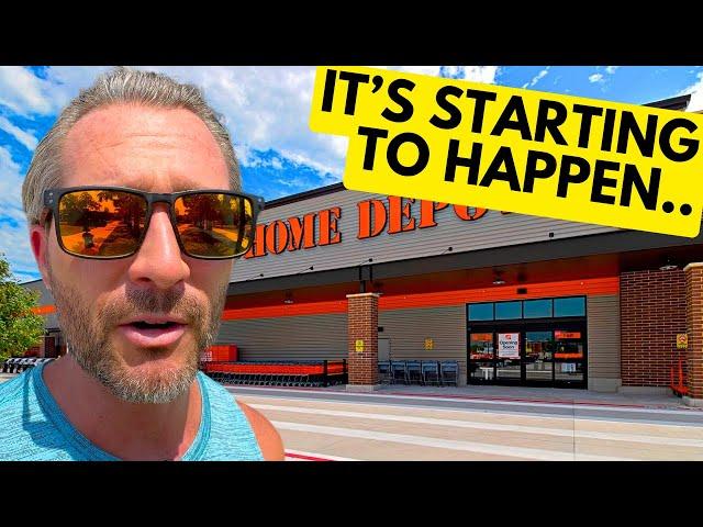 Home Depot ISSUES STARK WARNING TO U.S. ECONOMY