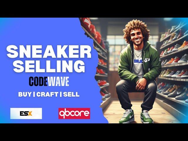 [ESX/QBCORE] Sneaker Selling | Buying/Crafting/Selling