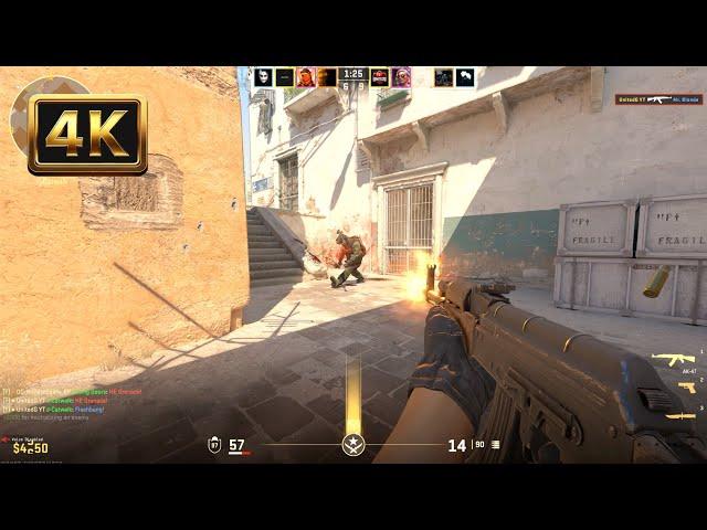 Counter Strike 2 Gameplay 4K (No Commentary)